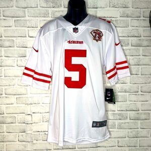 TREY LANCE NIKE SAN FRANCISCO 49ERS White GAME Day FOOTBALL JERSEY, Large